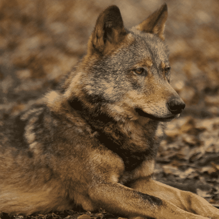 Iberian Wolf Dartmoor Zoo