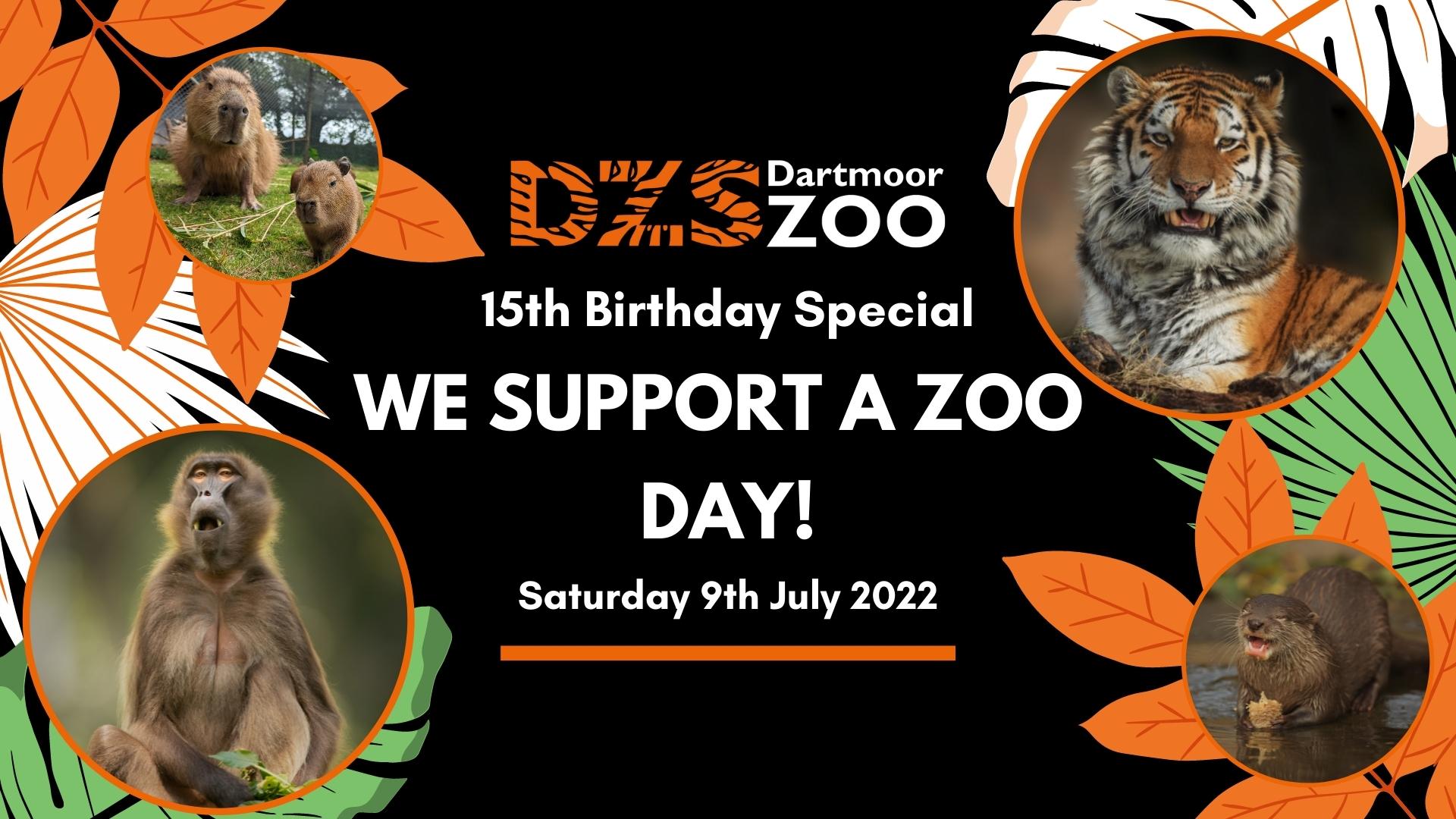 Birthday Special – We Support a Zoo Day