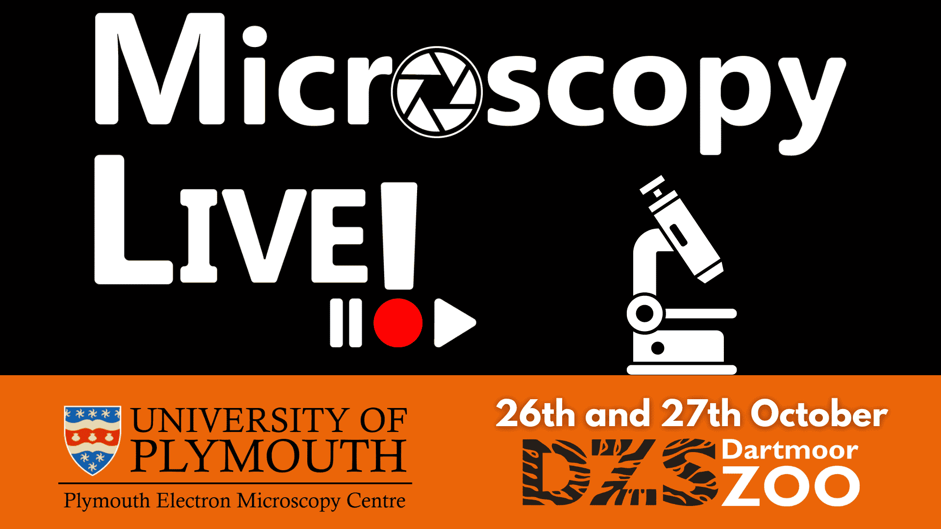 Microscopy live is coming to Dartmoor Zoo!