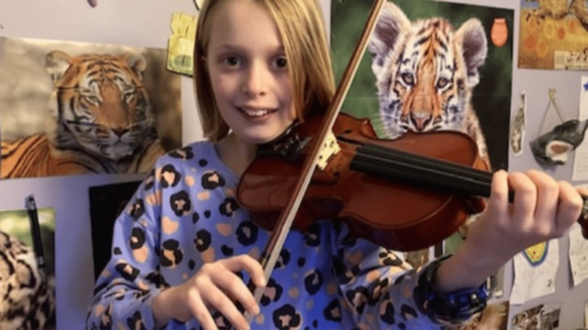 10-year-old Niobe has a performance of a lifetime!